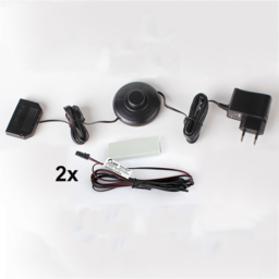 Florence LED Cabinet Lights 2 Pack - Size: 2 x 7 x 1cm - Clear - Furniture to Go - Wilko - thumbnail 4