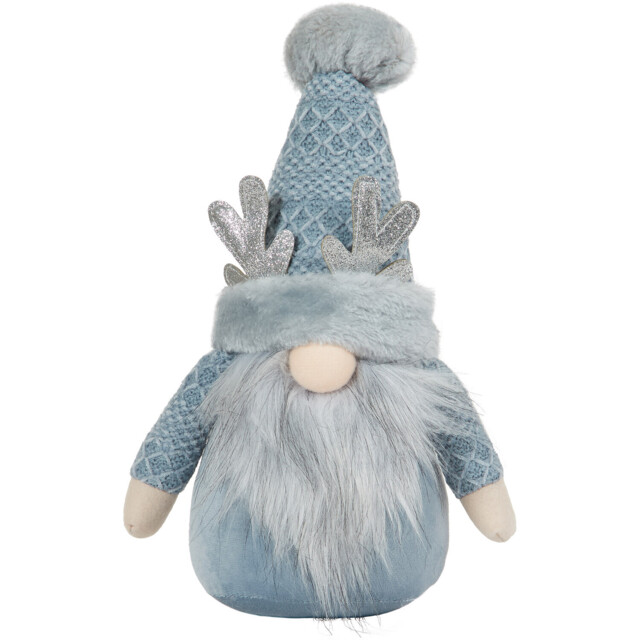 Sitting Blue Reindeer Gonk - Blue - Wilko - image 1