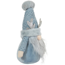 Sitting Blue Reindeer Gonk - Blue - Wilko - thumbnail 3