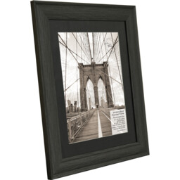 The Port. Co Gallery Winsford Black Mounted Photo Frame 10 x 8 inch - Size: Multi - Wilko - thumbnail 3