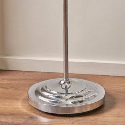 Pacific Lifestyle Jenna Silver Metal Twist Floor Lamp - Wilko - thumbnail 6