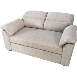 DS Living Vico 2 Seater Beige Woven Fabric Pull Out Sofa Bed - Wilko - thumbnail 7