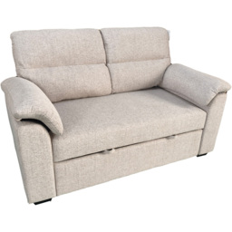 DS Living Vico 2 Seater Beige Woven Fabric Pull Out Sofa Bed - Wilko - thumbnail 3