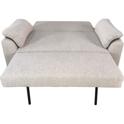 DS Living Vico 2 Seater Beige Woven Fabric Pull Out Sofa Bed - Wilko - thumbnail 6