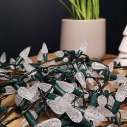 Samuel Alexander White LED Multi Action Pine Cone Christmas Lights 15m - Size: 2 x 1500 x 2cm - Wilko - thumbnail 7