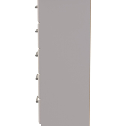 Crowndale Kent 5 Drawer Kashmir Ash and Modern Oak Chest of Drawers Ready Assembled - Cream - Wilko - thumbnail 5