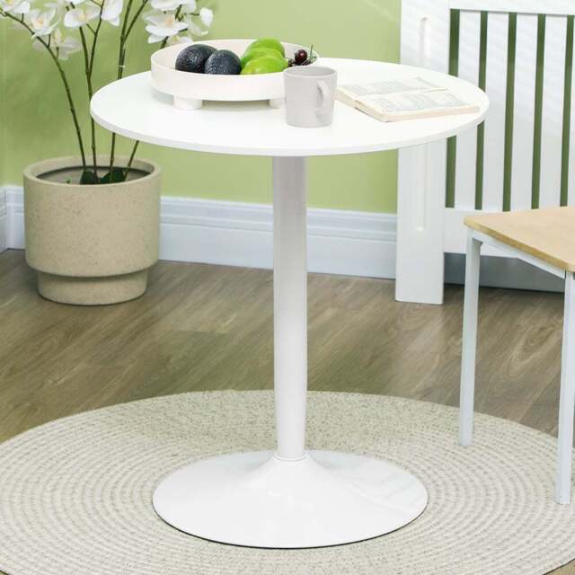 Portland 2 Seater Dining Table White - Wilko - image 1