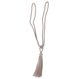 Halo Slimline Tassel Tieback - Blush - Wilko