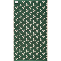 Christmas Holly Towel Cream 125cm - Wilko - thumbnail 3