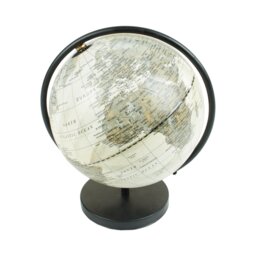 Spinning Globe on Base Neutral - Wilko