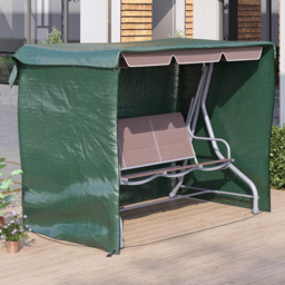 Outsunny Green 3 Seater Swing Bench Cover 150 x 155 x 215cm - Wilko - thumbnail 1