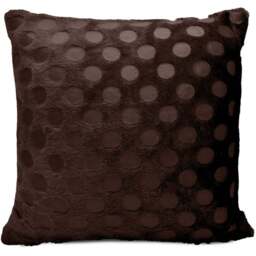 Intimates Cosmo Chocolate Filled Cushion 43 x 43cm 2 Pack - Brown - Wilko - thumbnail 1