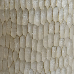 Leaf Brushed Gold Stone Effect Composite Planter 32 x 29cm - Size: 32 x 29 x 29cm - White - Wilko - thumbnail 4