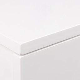 Florence Avignon Single Drawer White Square Bedside Table - Furniture To Go - Wilko - thumbnail 6