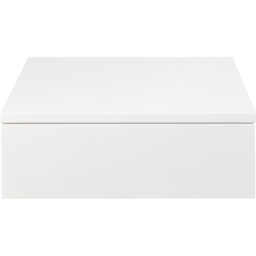 Florence Avignon Single Drawer White Square Bedside Table - Furniture To Go - Wilko - thumbnail 3