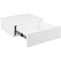 Florence Avignon Single Drawer White Square Bedside Table - Furniture To Go - Wilko - thumbnail 4