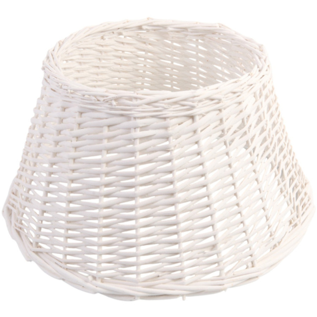 The Winter Workshop White Natural Wicker Tree Skirt - Size: 50cm - The Christmas Workshop - Wilko - image 1