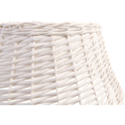 The Winter Workshop White Natural Wicker Tree Skirt - Size: 50cm - The Christmas Workshop - Wilko - thumbnail 5