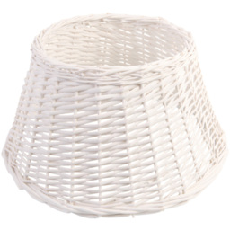 The Winter Workshop White Natural Wicker Tree Skirt - Size: 50cm - The Christmas Workshop - Wilko - thumbnail 1