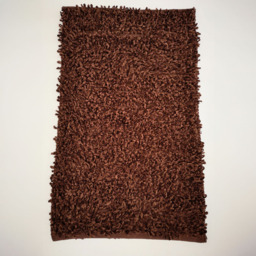 Rapport Home Oxford Brown Shaggy Super Absorbent Rug 88 x 55cm - Wilko - thumbnail 3