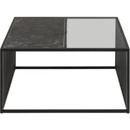 Florence Strington Black Square Coffee Table - Furniture To Go - Wilko - thumbnail 4