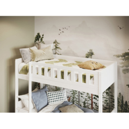 Flair Bea Shorty White Wooden Bunk Bed - Wilko - thumbnail 3