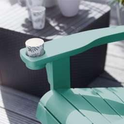 Keter Alpine Teal Adirondack Chair - Size: 96.5 x 81 x 93cm - Wilko - thumbnail 5