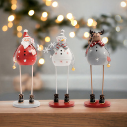 St Helens Metal Reindeer Decoration - Size: 220 x 80 x 80cm - Grey - Wilko - thumbnail 7