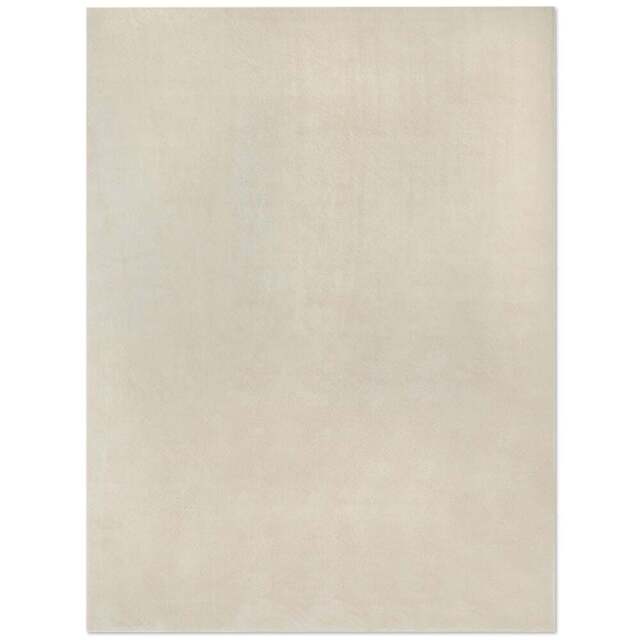 tectake Zonelle Beige Short Pile Ultra Soft Rug 170 x 120cm - Size: 1.5 x 110 x 60cm - Yellow - Wilko - image 1