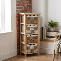 Natural Storage Tower - Natural/4 - Wilko - thumbnail 4