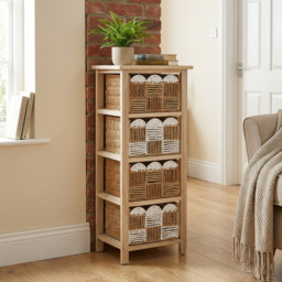 Natural Storage Tower - Natural/4 - Wilko - thumbnail 6
