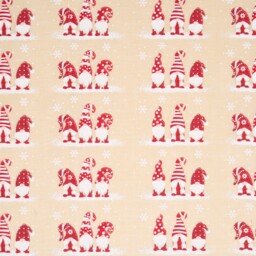 Scandinavian Fabric Roll Beige - Santa's Chalet - Wilko - thumbnail 5