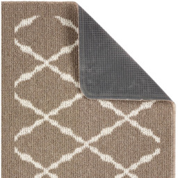My Mat Arbor Stone Diamond Stain Resistant Runner 67 x 200cm - Size: 67 x 200 x 2cm - Brown - Wilko - thumbnail 4