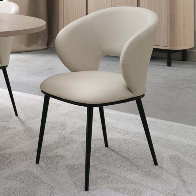 Bentley Designs Stella Blue Boucle Fabric Swivel Chair - Size: 83 x 57 x 61cm - Cream - Wilko - image 1