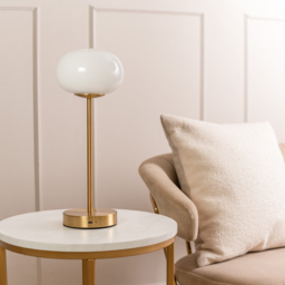 ValueLights Emmy Rechargeable LED Portable Table Lamp - Gold - Wilko - thumbnail 7