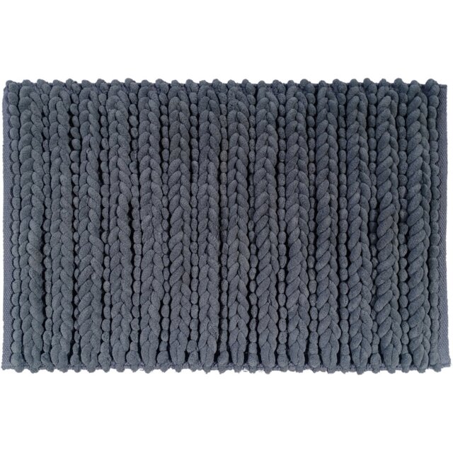 Knit Bath Mat - Davys Grey - Wilko - image 1