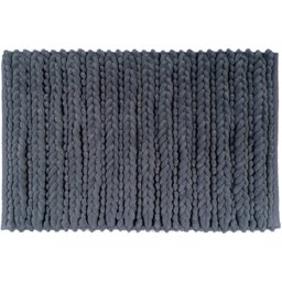Knit Bath Mat - Davys Grey - Wilko - thumbnail 1