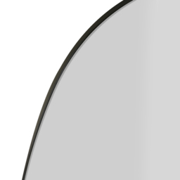 The Lacuna Frameless Wall Mirror 180 x 80cm - Black - MirrorOutlet - Wilko - thumbnail 6