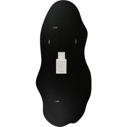 The Lacuna Frameless Wall Mirror 180 x 80cm - Black - MirrorOutlet - Wilko - thumbnail 5