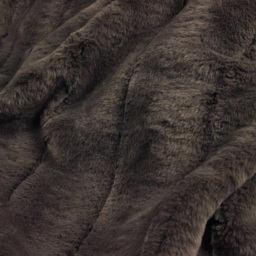 Paoletti Empress Taupe Large Faux Fur Throw 140 x 200cm - Size: 200 x 140cm - Grey - Wilko - thumbnail 5
