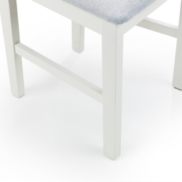 Julian Bowen Coxmoor Set of 2 Ivory Dining Chair - Grey - Wilko - thumbnail 7
