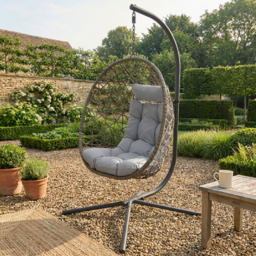 Teresa Hanging Chair with Cushion - Wilko - thumbnail 7