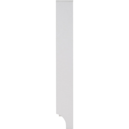 GFW White Narrow 6 Drawer Shoe Cabinet - Size: 17 x 102 x 126cm - Wilko - thumbnail 7