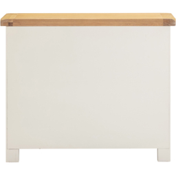 Seconique Windsor 3 Drawer Ivory and Oak Storage Chest - Ivory/Oak - Wilko - thumbnail 7