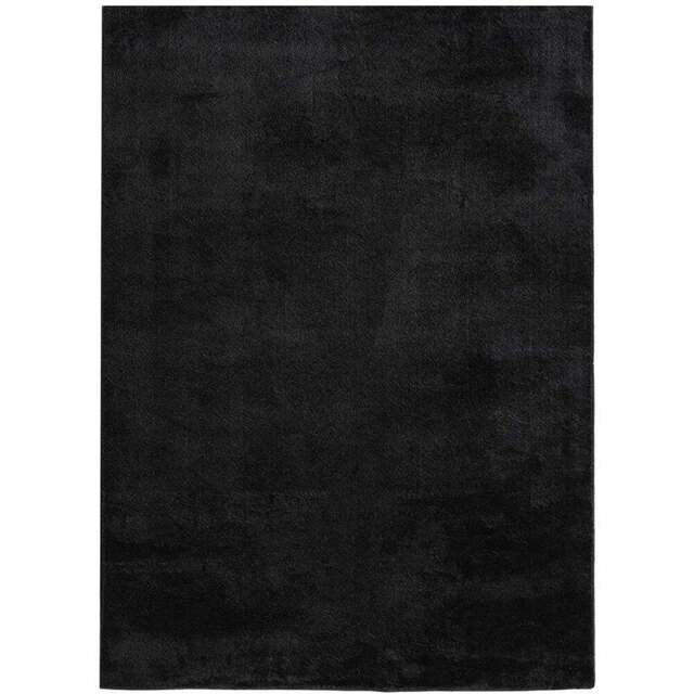 Desire Rugs Comfy Black Anti Slip Felt Backing Rug 60 x 100cm - Wilko