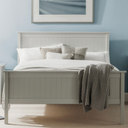Julian Bowen Maine King Size Dove Grey Bed Frame - Wilko - thumbnail 1