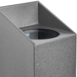 Nordlux Nico Square 22 Anthracite Wall Light - Size: 23.5 x 8 x 23.5cm - Black - Wilko - thumbnail 6