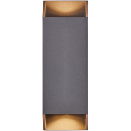 Nordlux Nico Square 22 Anthracite Wall Light - Size: 23.5 x 8 x 23.5cm - Black - Wilko - thumbnail 4