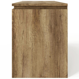 GFW Canyon 2 Door 2 Shelf Oak TV Unit - Size: 45 x 147 x 60cm - Wilko - thumbnail 5