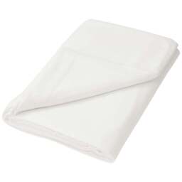 Helena Springfield Single White Brushed Cotton Flat Bed Sheet - Wilko - thumbnail 1